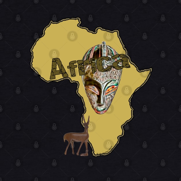 Africa Map with Mask by DougB